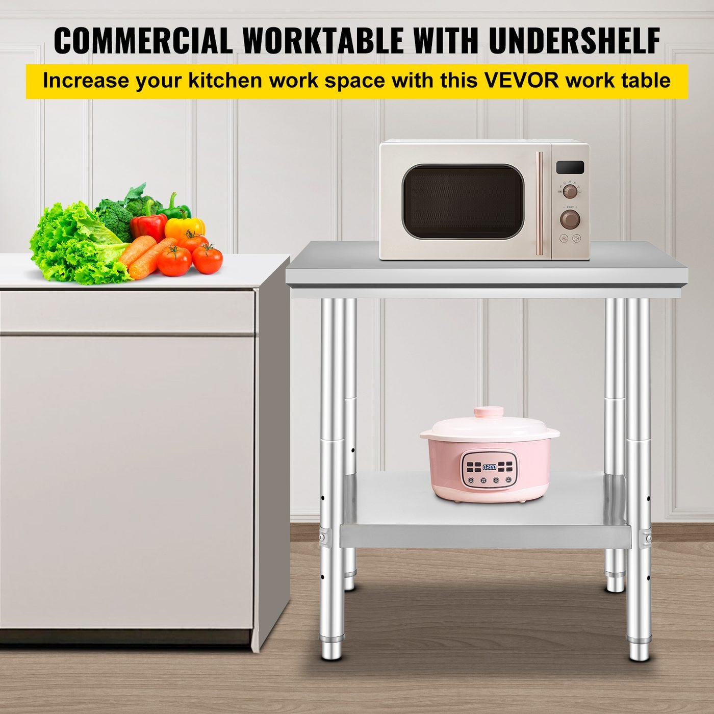 Stainless Steel Prep Table