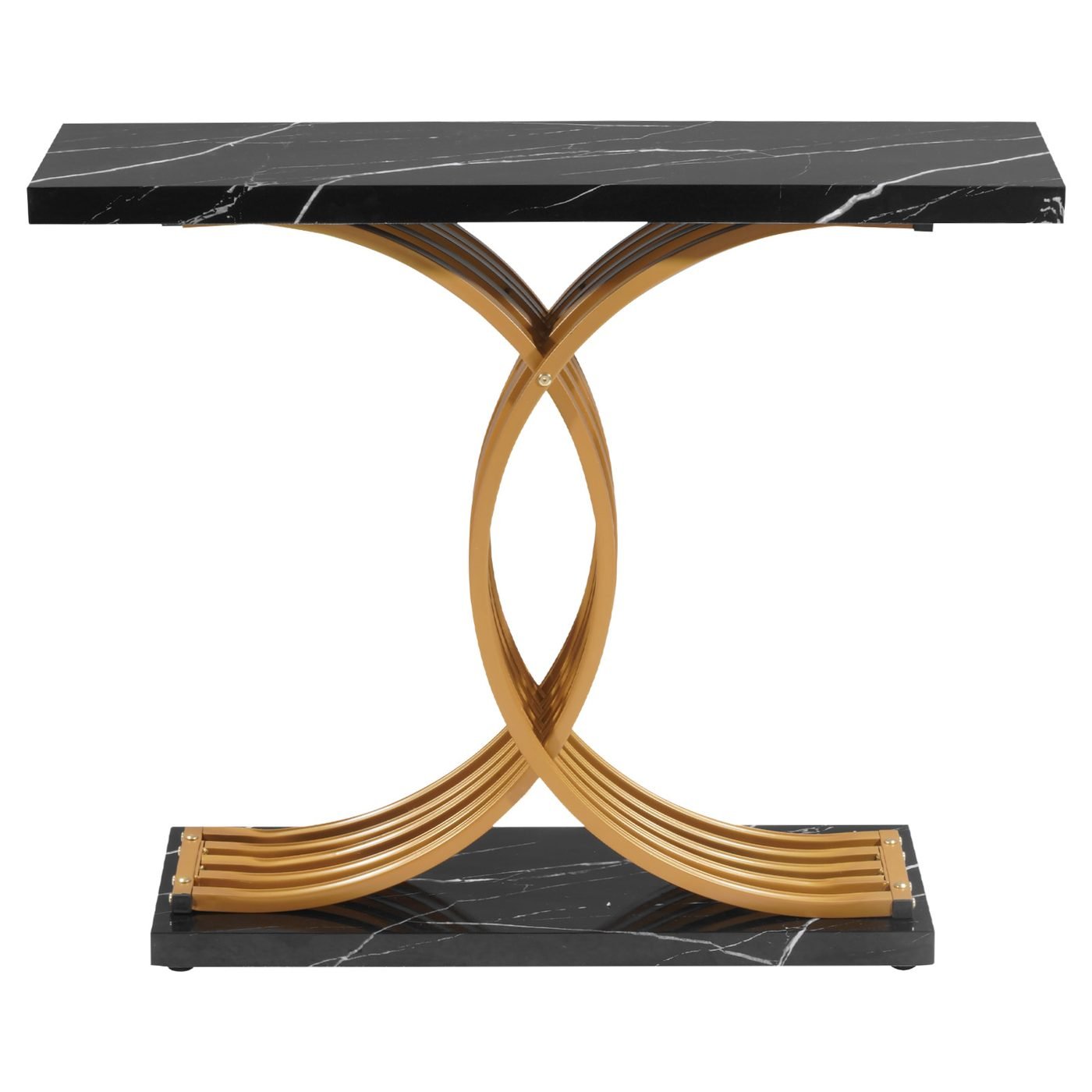 Gold Console Table