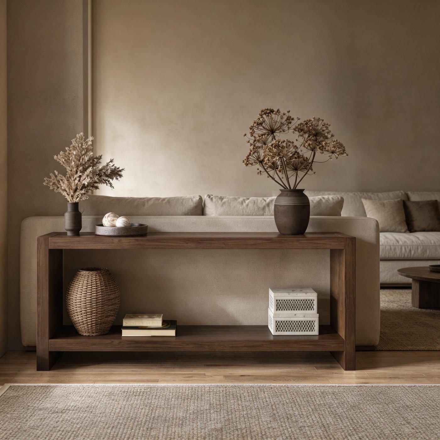 Large Farmhouse Console Table