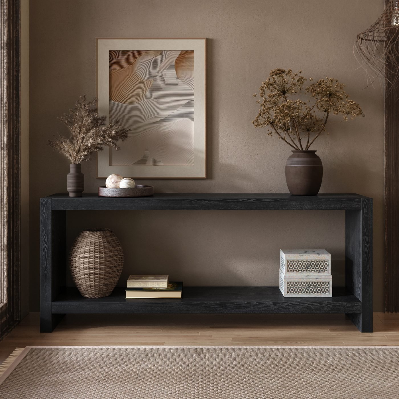 Large Farmhouse Console Table