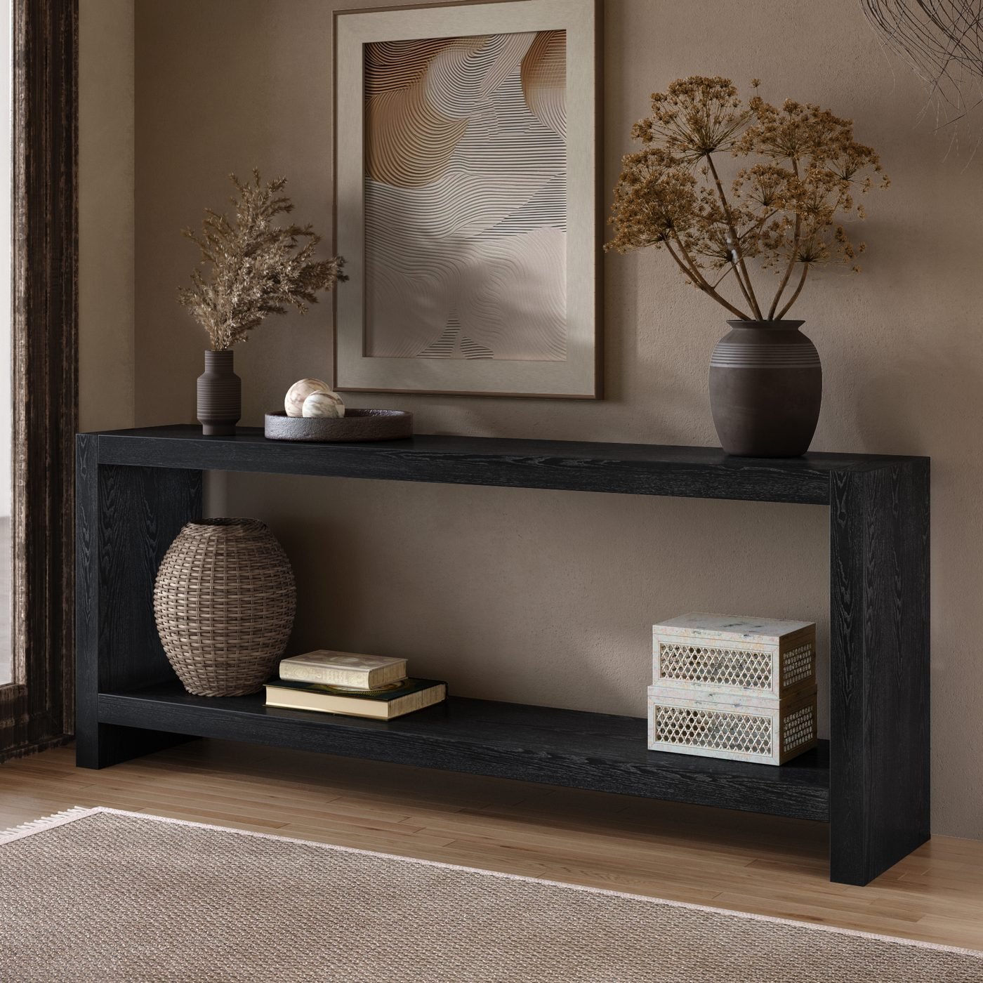 Large Farmhouse Console Table