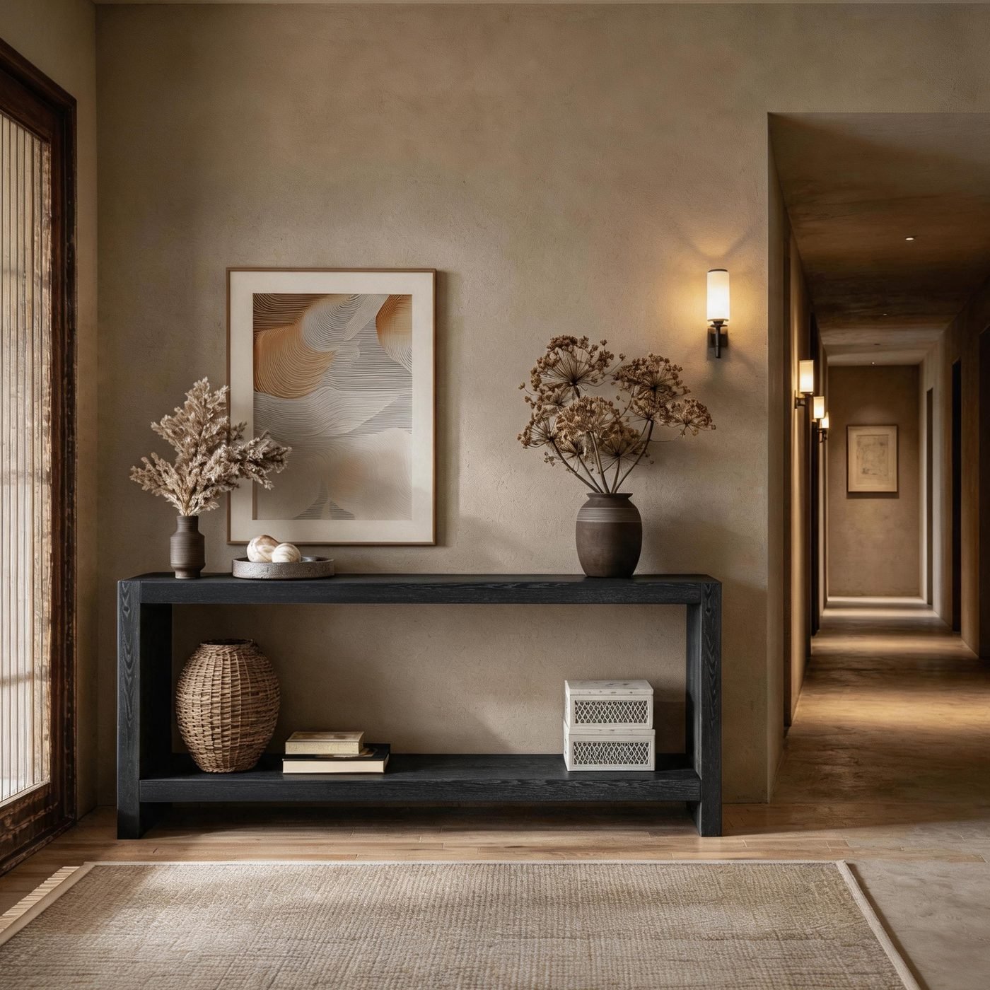 Large Farmhouse Console Table